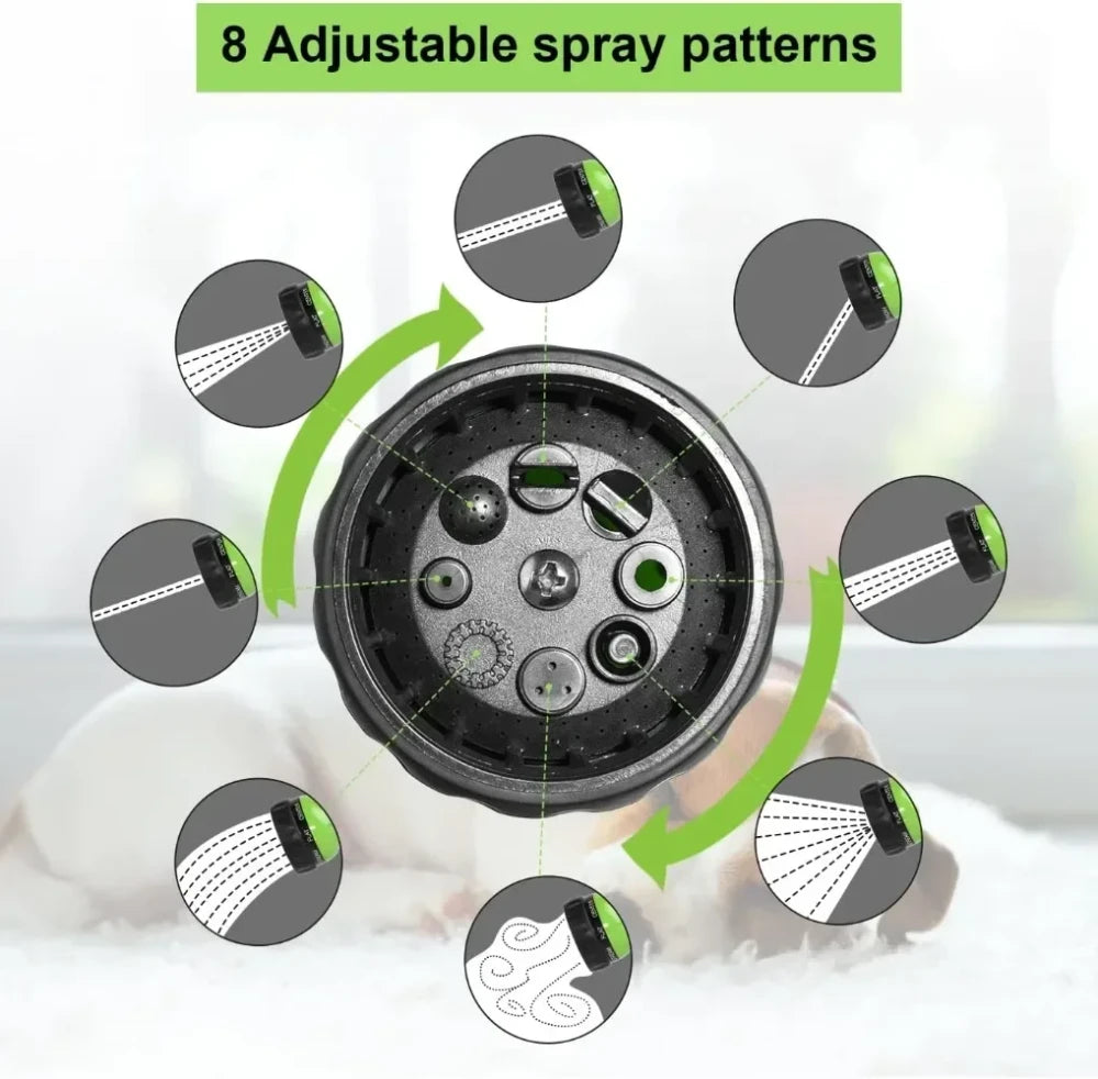 Dog Shower Sprayer 8-in-1